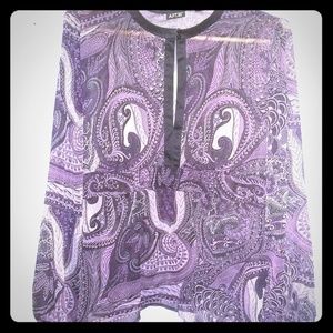 Apt 9 Womens Career long sleeve blouse